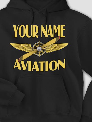 Aviation : Printed Hoodies