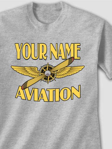 Aviation : Printed T-Shirts