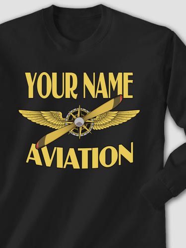 Aviation : Printed Long Sleeves