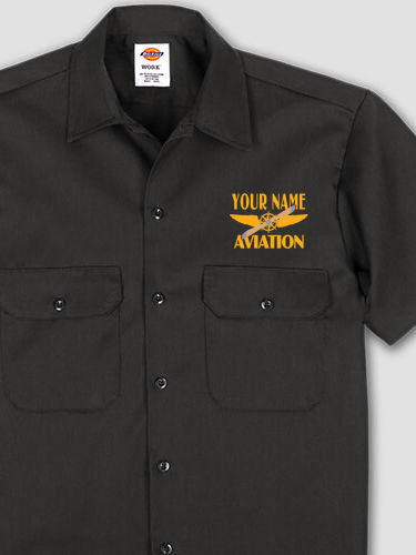 Aviation : Embroidered Work Shirts