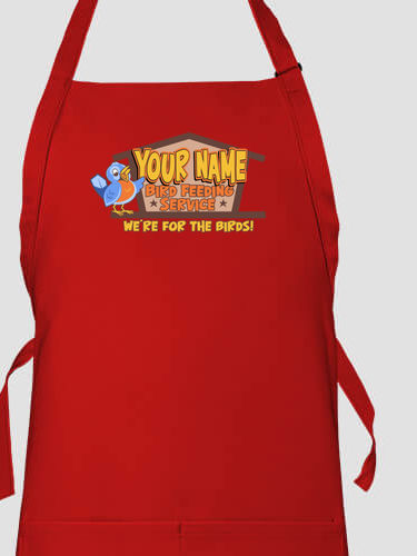 Bird Feeding Service : Printed Aprons