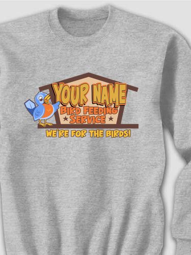Bird Feeding Service : Printed Sweatshirts