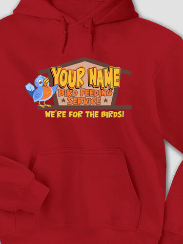 Bird Feeding Service : Printed Hoodies