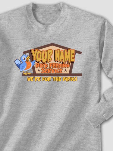 Bird Feeding Service : Printed Long Sleeves