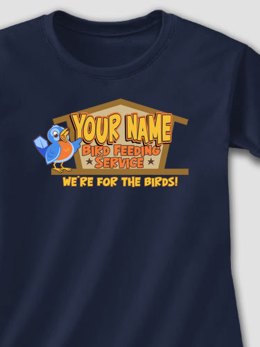 Bird Feeding Service : Printed T-Shirts