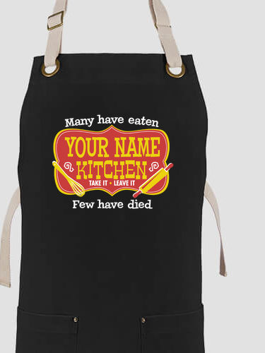 Few Have Died Kitchen : Printed Canvas Work Aprons
