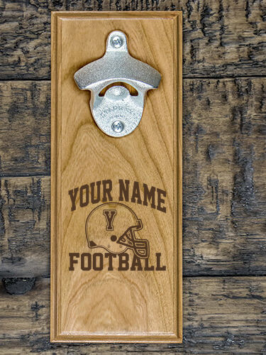 Football Helmet : Bottle Openers - Engraved