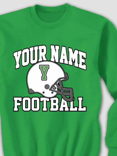 Football Helmet : Printed Sweatshirts