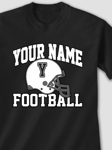 Football Helmet : Printed T-Shirts