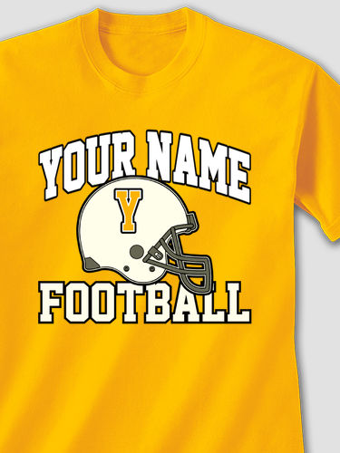 Football Helmet : Printed T-Shirts