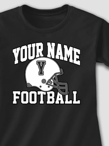 Football Helmet : Printed T-Shirts