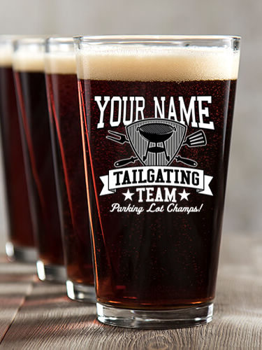 Tailgating Team : Pint Glasses - Color Printed