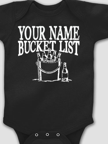 Bucket List : Printed Baby Bodysuits