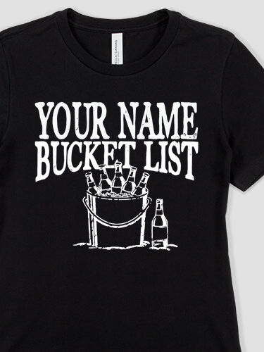 Bucket List : Premium Ladies T-Shirts