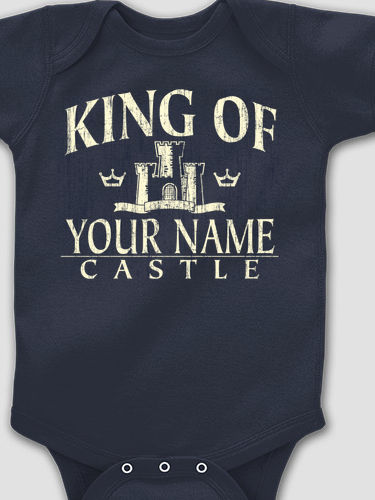 King Of The Castle : Printed Baby Bodysuits