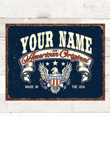 American Original : Tin Signs
