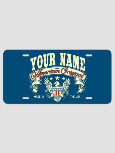 American Original : License Plates