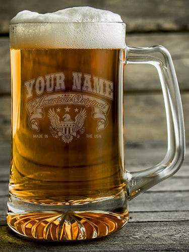 American Original : Beer Mugs - Engraved