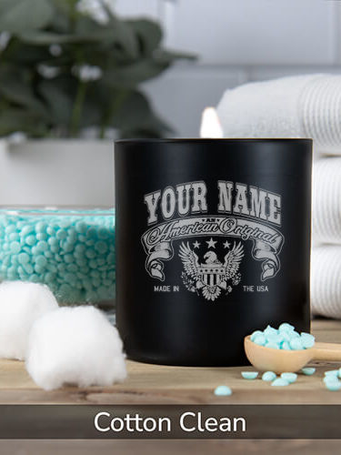American Original : 11oz. Engraved Scented Candles