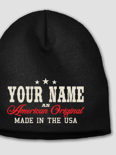 American Original : Embroidered Beanies