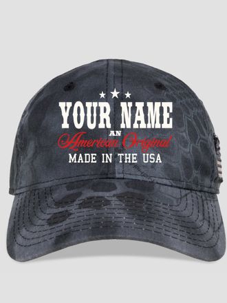 American Original : Embroidered Kryptek Tactical Camo Hats