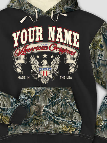 American Original : Printed 2-Tone Camo Hoodies