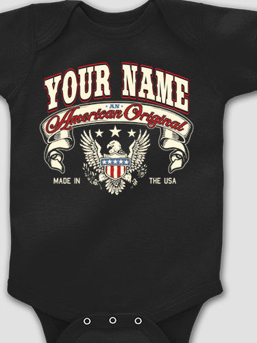American Original : Printed Baby Bodysuits
