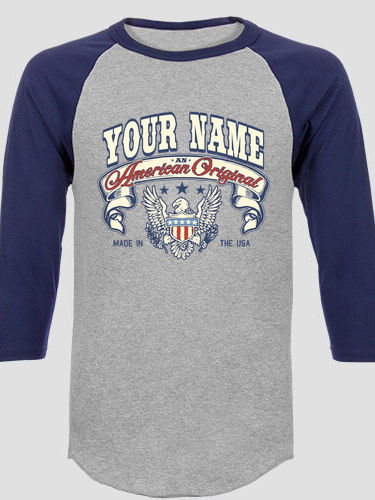 American Original : Printed Raglan Shirts