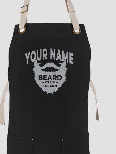 Beard Club : Printed Canvas Work Aprons