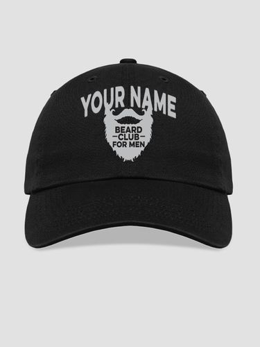Beard Club : Embroidered Baseball Hats
