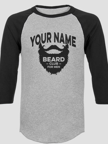 Beard Club : Printed Raglan Shirts