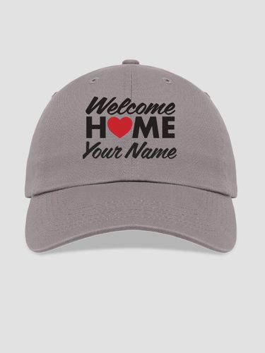 Welcome Home Heart : Embroidered Baseball Hats