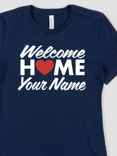 Welcome Home Heart : Premium Ladies T-Shirts