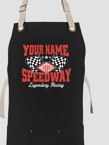 Speedway : Printed Canvas Work Aprons