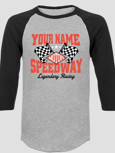 Speedway : Printed Raglan Shirts