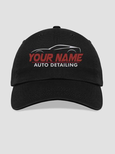 Auto Detailing : Embroidered Baseball Hats
