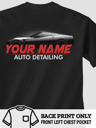 Auto Detailing : Printed Pocket T-Shirts