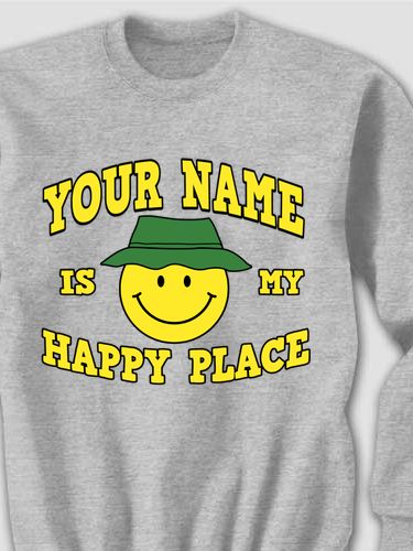 Happy Place : Printed Sweatshirts