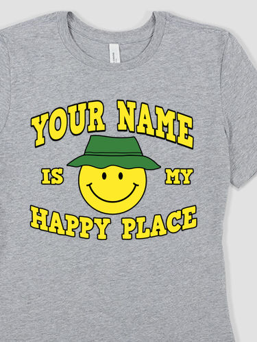 Happy Place : Premium Ladies T-Shirts
