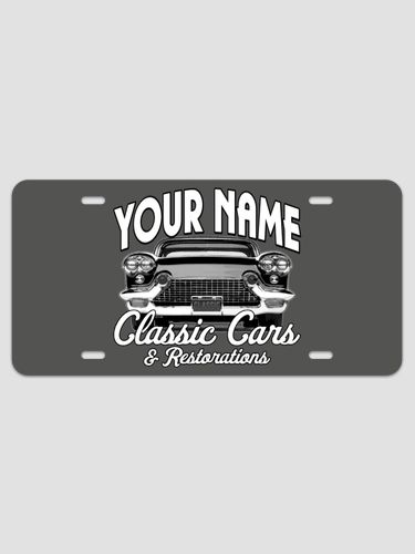 Classic Cars : License Plates