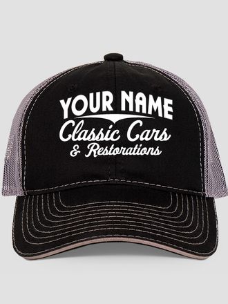 Classic Cars : Embroidered Trucker Hats