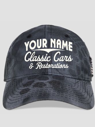 Classic Cars : Embroidered Kryptek Tactical Camo Hats