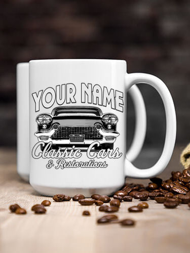 Classic Cars : Ceramic Coffee Mugs