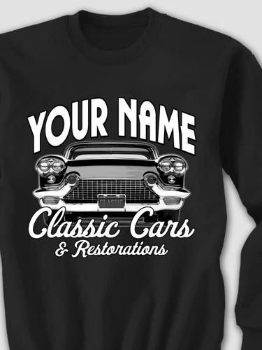 Classic Cars : Printed Sweatshirts