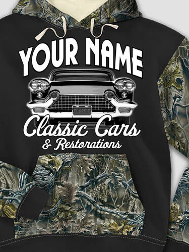 Classic Cars : Printed 2-Tone Camo Hoodies
