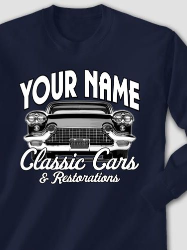 Classic Cars : Printed Long Sleeves