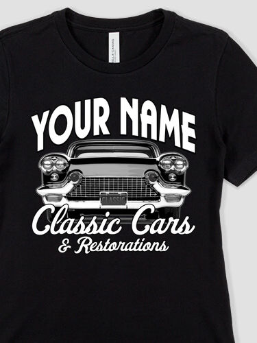 Classic Cars : Premium Ladies T-Shirts