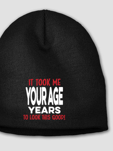 It Took Years : Embroidered Beanies