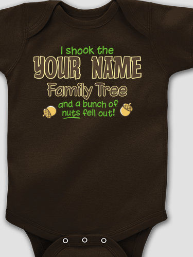 Bunch Of Nuts : Printed Baby Bodysuits