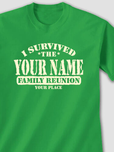 I Survived Reunion : Printed T-Shirts